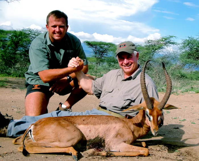 Big Five hunting Africa