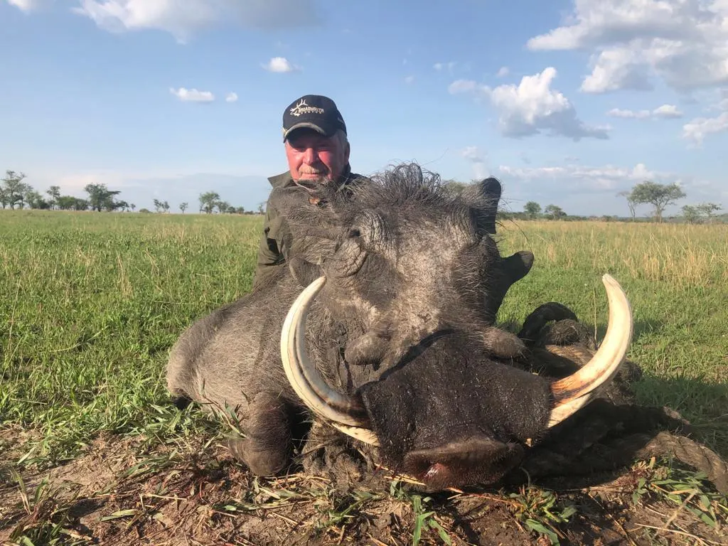 Plains game hunt in Zimbabwe